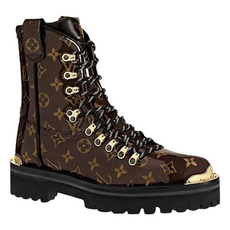 louis vuitton hiking boots|louis vuitton doll leg boots.